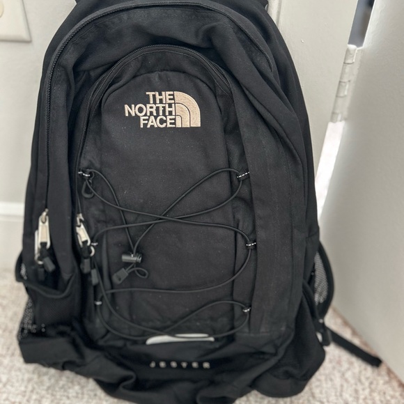 The North Face Black Backpack with Logo - Picture 1 of 5